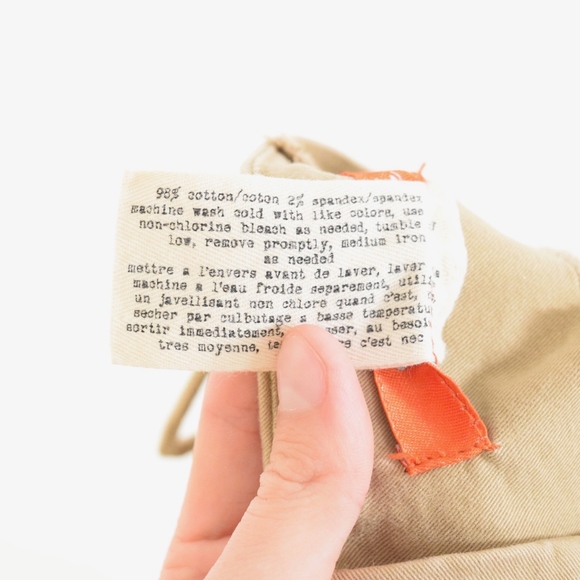 ❌SOLD❌Cartonnier Wide-Leg Lace Up Chinos - Picture 7 of 7